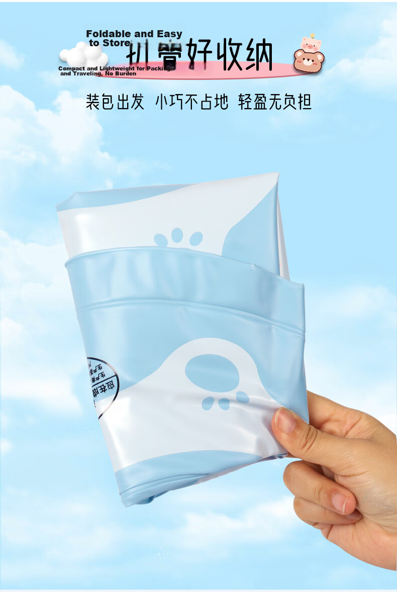 SwimmingBaby Infant Swim Ring Newborn Underarm Double Airbag Anti-Choke Swimming Ring Kids Swim Gear 11