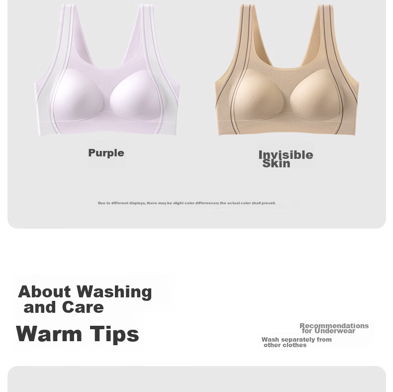Meishianxuan High School Girls Sports Shockproof Fixed Cup Developmental Underwear Stage 2-3 Girls Vest 21