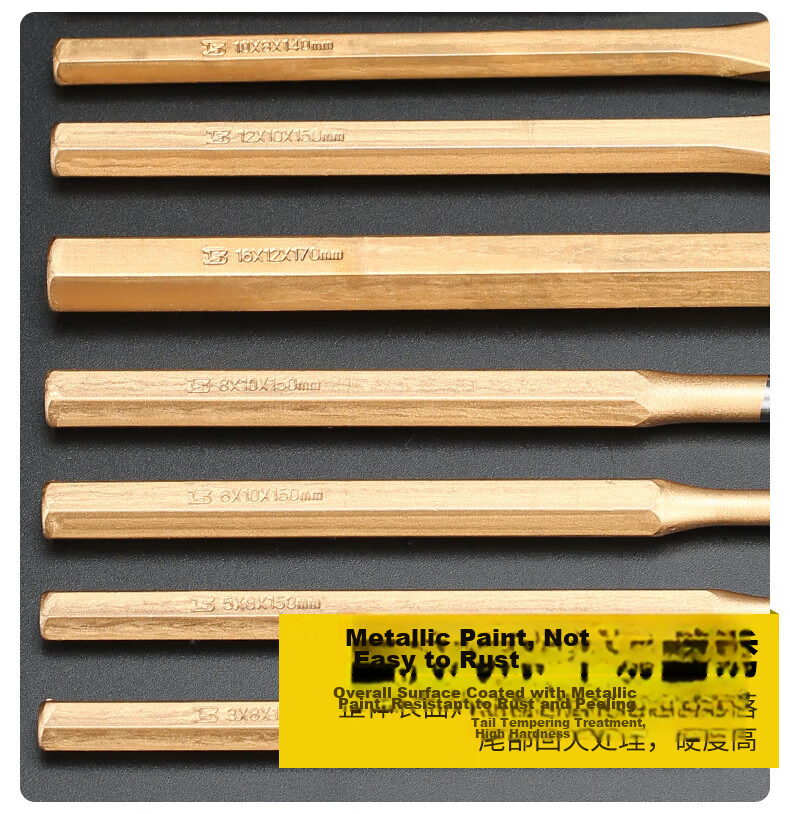 BOSI 6-Piece Punching Pliers and Drilling Positioning Punch Chisel Set BS523806 5