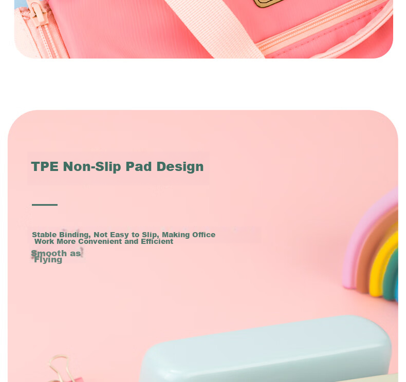 Deli 12# Student Office Stapler, Macaron Color, Compatible with 24/6 Or 26/6 Staples, Light Green, TA301-A 13