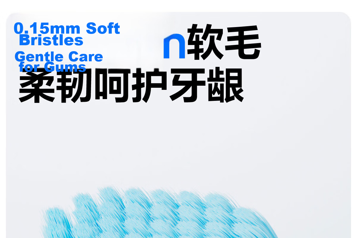Canban Antibacterial Charcoal Soft Bristle Toothbrush for Men, Fresh Breath, Blue, 2-Pack 11
