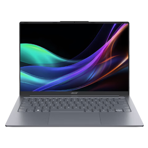 Acer Extraordinary Go Air Lobster Edition National Subsidy 14-inch Ultra-light 1kg Magnesium-Aluminum Laptop Student Business Office Core i7-240H 32GB 1TB 2.2K Gray