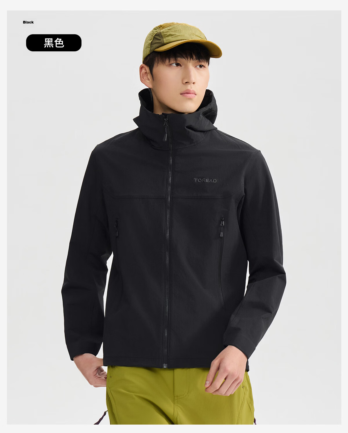 TOREAD Huang Jingyu Edition Men's 26 Softshell Jacket Cordura Fabric Windproof Professional Mountaineering Coat TAEEBO81753 23