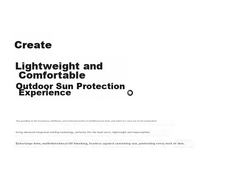JEEP Women's Summer Outdoor Sun Protection Open-Top Hat UV Protection Wide Brim Foldable Sunshade Cap 3