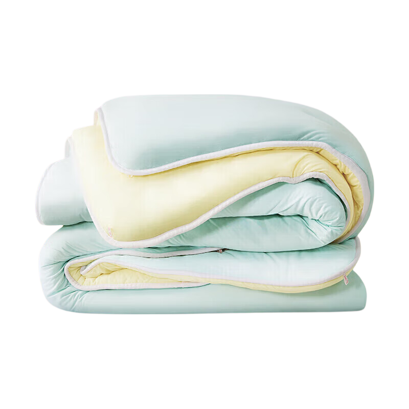 LOVO Ultra Soft Marshmallow Quilt Baby Grade A Cotton Fiber Winter Quilt 6.8 Jin 200*230cm [Teal Green]