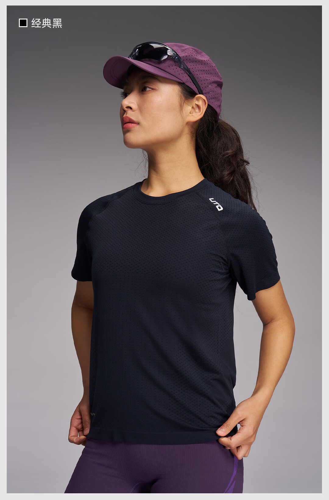 UTO Coolmax Quick-Dry T-Shirt Unisex Sports Short Sleeve Quick-Dry Shirt Pink Grapefruit Orange (Women's) M 29