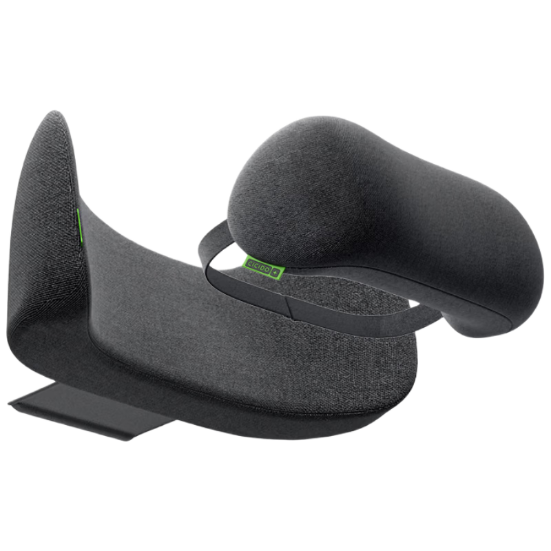 CICIDO Car Headrest and Lumbar Support Set Neck Protection Pillow Seat Cushion Car Neck Pillow Waist Support Cushion Lumbar Pad