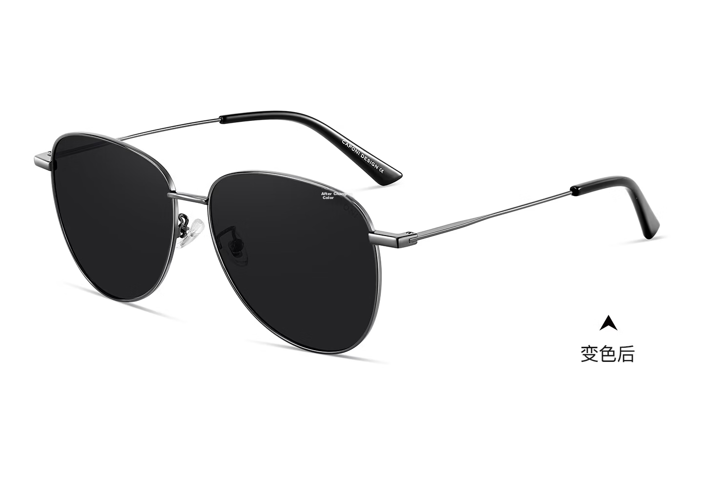 CAPONI Ultra-Light Men's Day and Night Titanium Frame Sunglasses Polarized Photochromic 2026 New Driving Anti-Glare Sun Protection 31