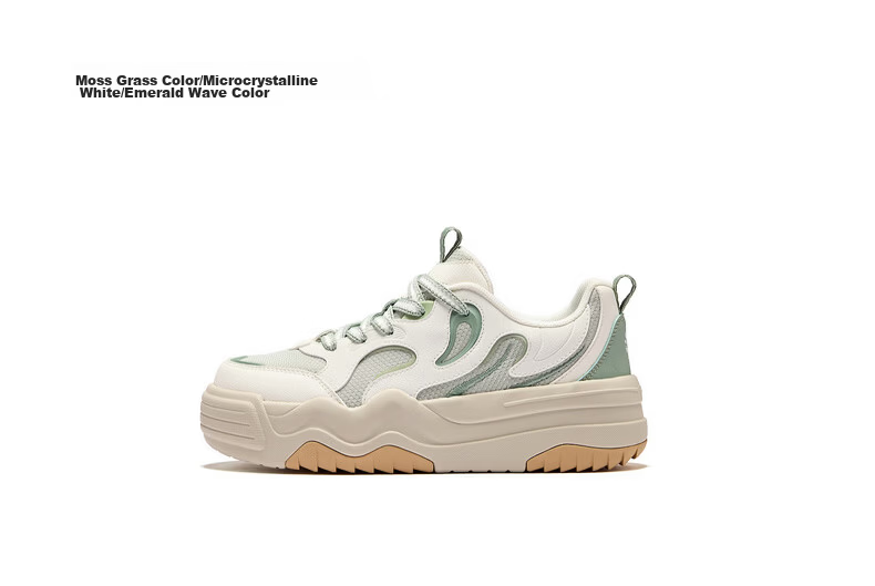 ERKE Women's Casual Sneakers Summer 2026 Breathable Versatile Sports Shoes | Youran 2 26
