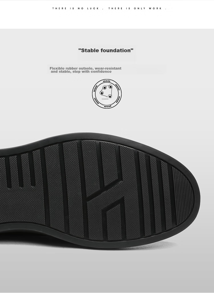 Goldlion Men's Shoes, Stylish Leather Business Shoes, Comfortable Lace-Up Casual Leather Shoes, 50823026501A-Black, Size 40 6
