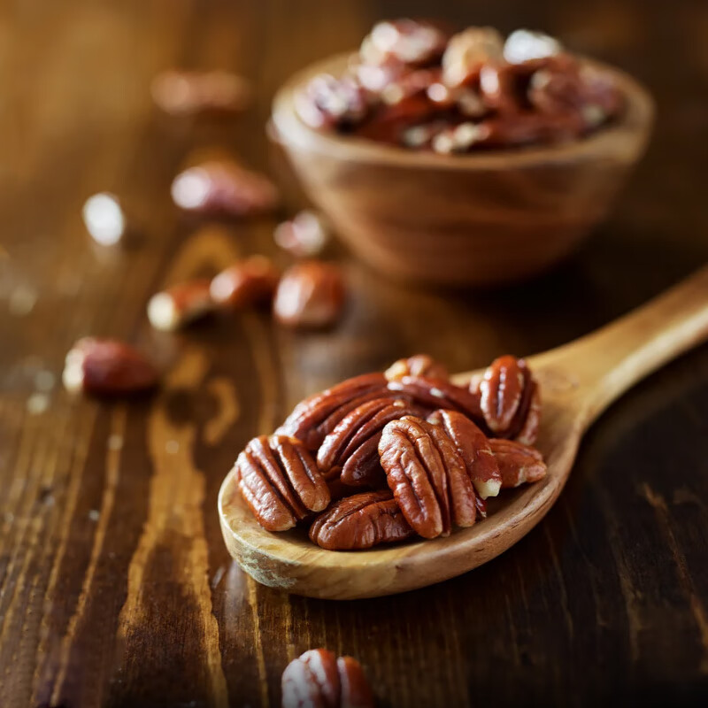 姚生记碧根果仁150g 香脆大颗粒免剥壳休闲零食 坚果薄壳山核桃仁