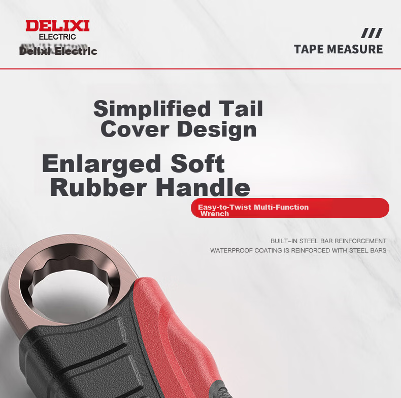 DELIXI ELECTRIC Black Nickel Adjustable Wrench Multi-Functional Household Open-End Plumbing Wrench 300mm 12