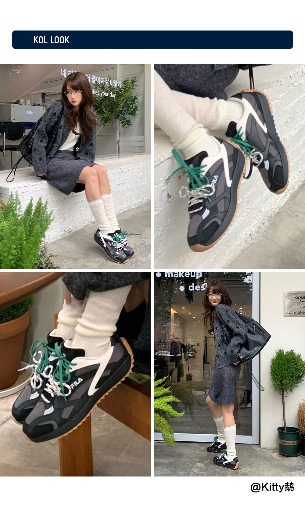 FILA Fila Agan Shoes [Yang Mi Same Style] Women's 2026 Spring Wisteria Shoes VITE Simple Fashion Casual Shoes 15