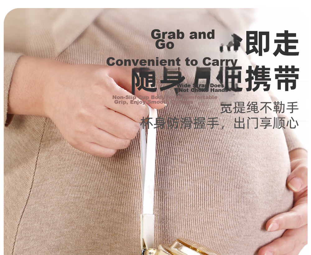 FGA Fugang Summer Plastic Straw Cup Large Capacity PPSU Water Bottle for Pregnant Women and Children Unisex Water Jug 12