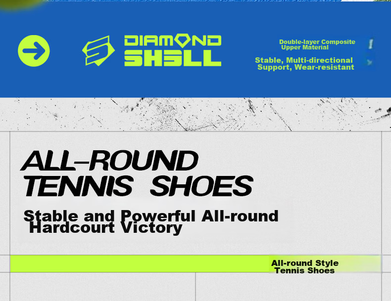 361° Stable Grip Tennis Shoes Men Summer Breathable Badminton Shoes Women Sports Non-Slip Wear-Resistant Couple 672634401-12 3