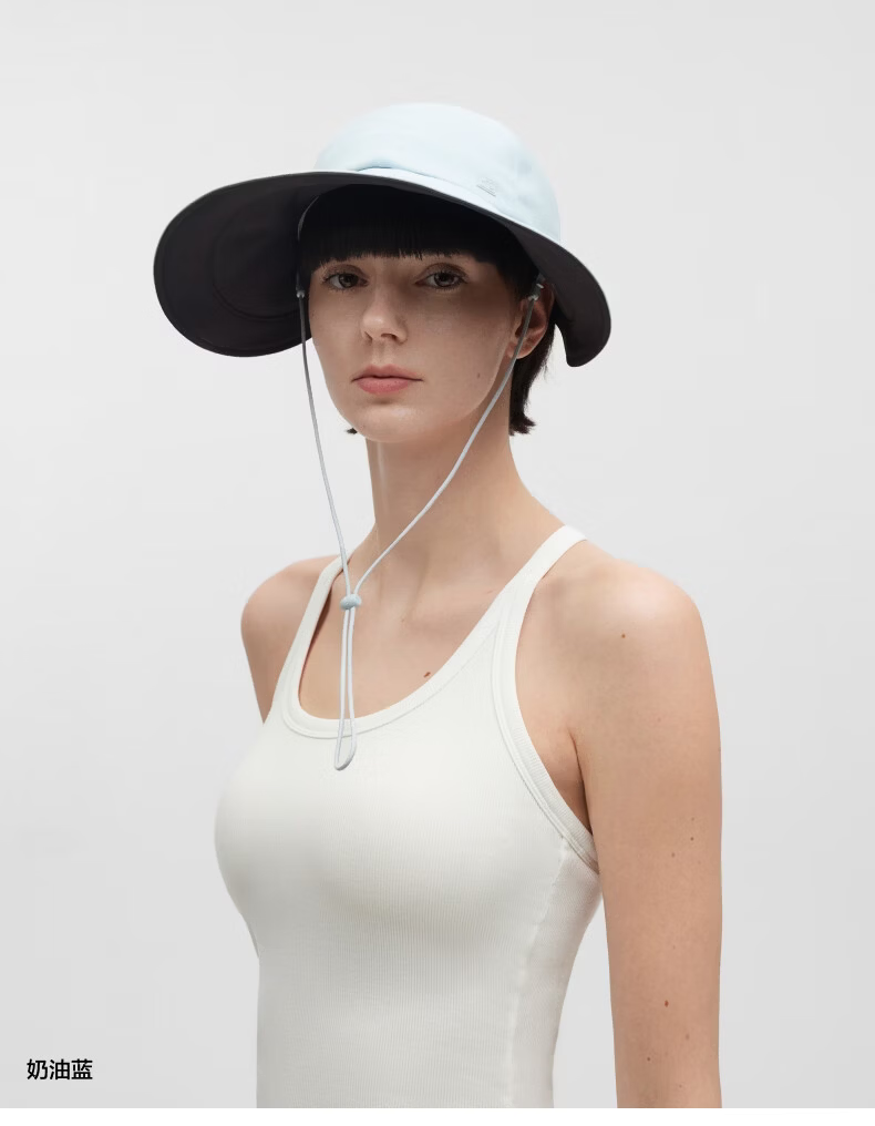 Bananain Liu Haocun Style Liangpi 502UV Sun Protection Baseball Cap Women Anti-UV Summer Outdoor Sunshade Hat 15