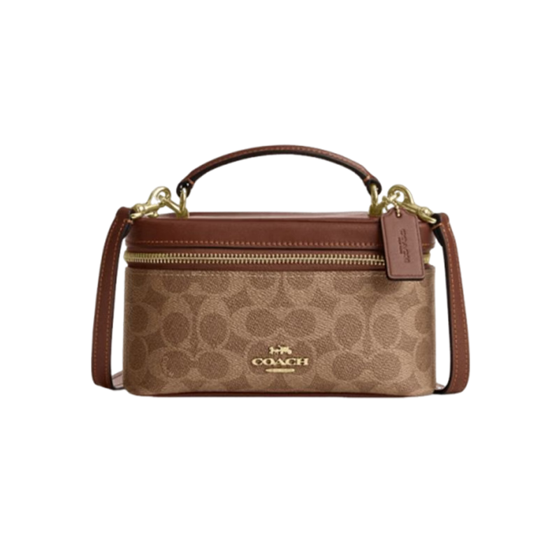 COACH RAINER18 Quilted CEO22 Women's Tote Shoulder Crossbody Box Bag Gift
