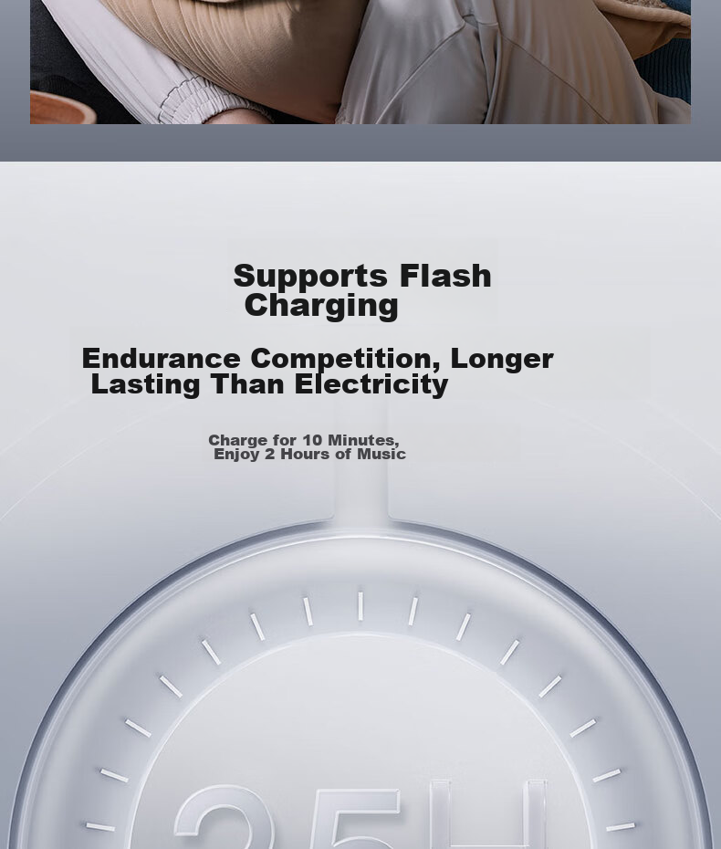 Baseus 1Ring Bluetooth Headphones, Clip-On Open Design, Non-In Air Conduction, Suitable for Sports And Calls, Compatible with Apple And Huawei Phones 24