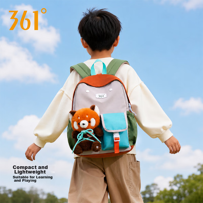 361° Kids Backpack 2026 New Kindergarten School Bag Boys Girls Lightweight Spine Protection Primary School Student Backpack