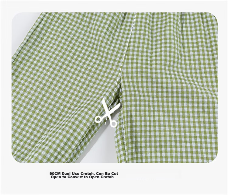 Disney Boys Cartoon Casual Vest and Anti-Mosquito Pants Two-Piece Set Summer New Style Green 130 21