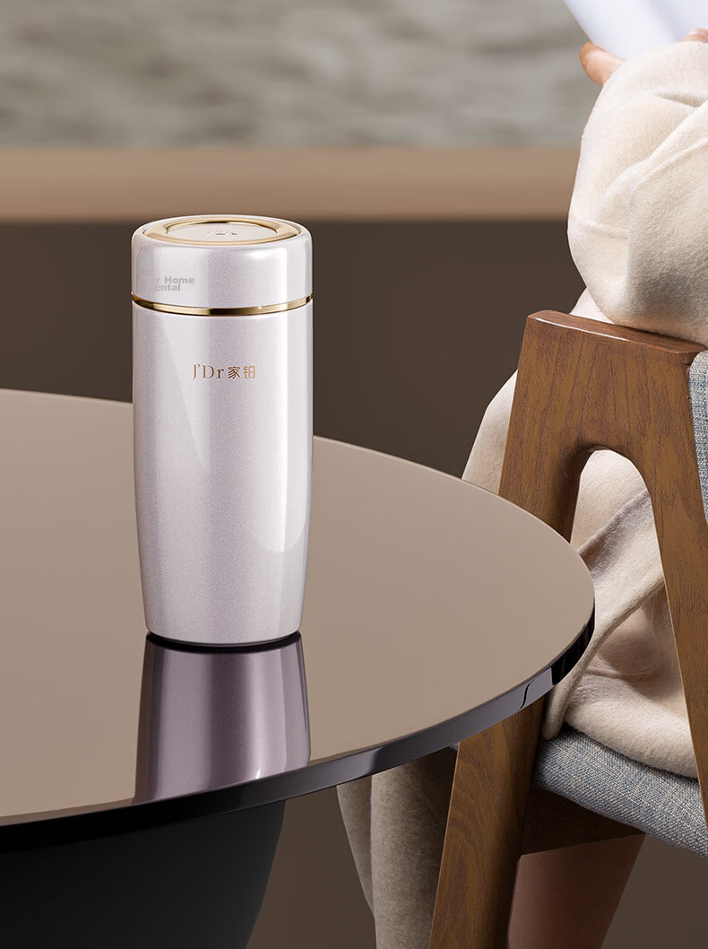 J'DR Vientiane Premium Series Insulated Bottle High-Value 316 Stainless Steel Gift Box F151L - Grapefruit Pink 360ml 9