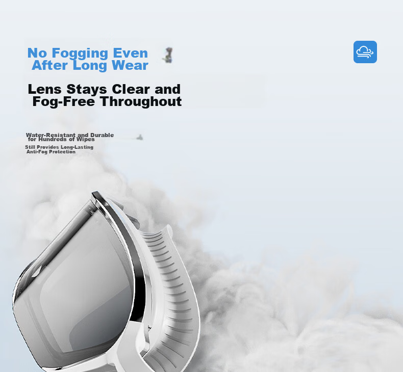 ANTA Ling Tong Eye Racing Prescription Swimming Goggles Professional Anti-Fog Unisex Hacker Light Flow 500° 4