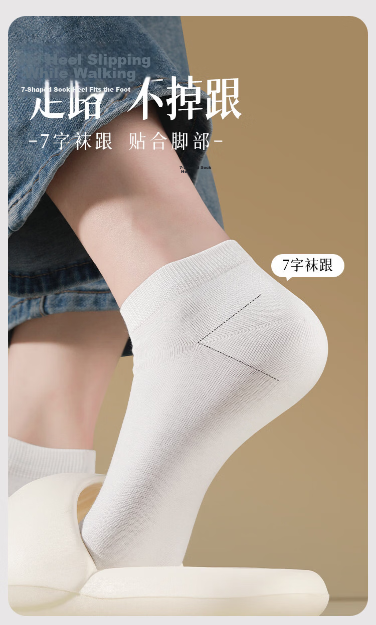 Bingxue Cotton Disposable Socks 20 Pairs Unisex Daily Use Breathable Comfortable Travel Short Socks 2