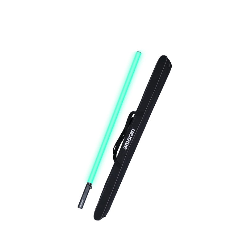 AMARAN T4c Handheld Full-Color LED Light Stick Ultra-Wide Angle Fill Light Outdoor Live Streaming Photography Video Influencer Light Stick