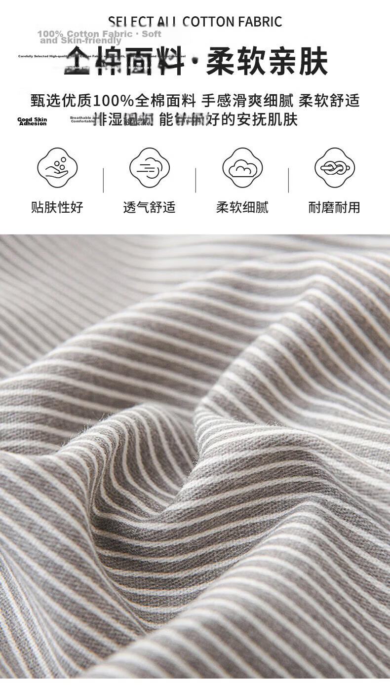 Aiwei Pure Cotton Buckwheat Pillow Sleep Hard Pillow 100% Buckwheat Hull Cervical Pillow 35*55cm Single Pack Smoke Gray 5