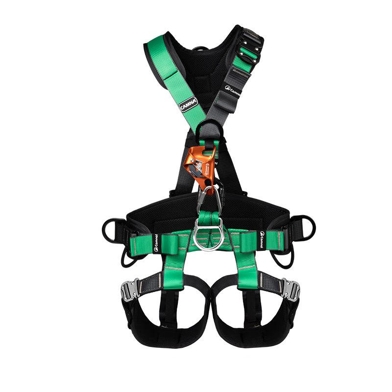 Kanler Full-Body 5-Point Safety Harness New National Standard Outdoor Rescue Climbing High-Altitude Work Air Conditioning Installation Protection Belt Shoulder and Leg Quick Release [Upgraded + Chest 