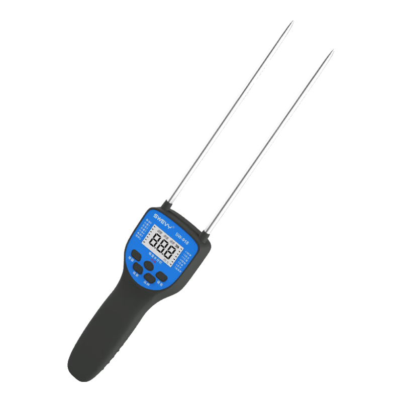 Suwei Grain Moisture Tester High Precision Humidity Detector Home Corn Rice Wheat Moisture Meter SW918