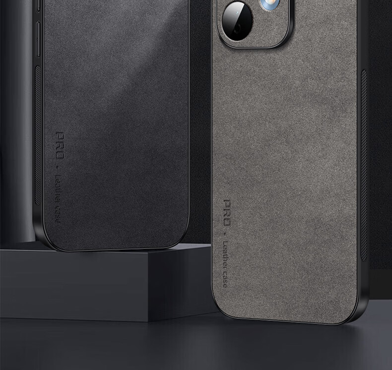 Shangsu Compatible Redmi Note 17 Pro Phone Case Xiaomi Redmi Full Coverage Soft Case Minimalist Drop-Resistant Luxury Sheepskin Leather Cover Black for Men and Women 2