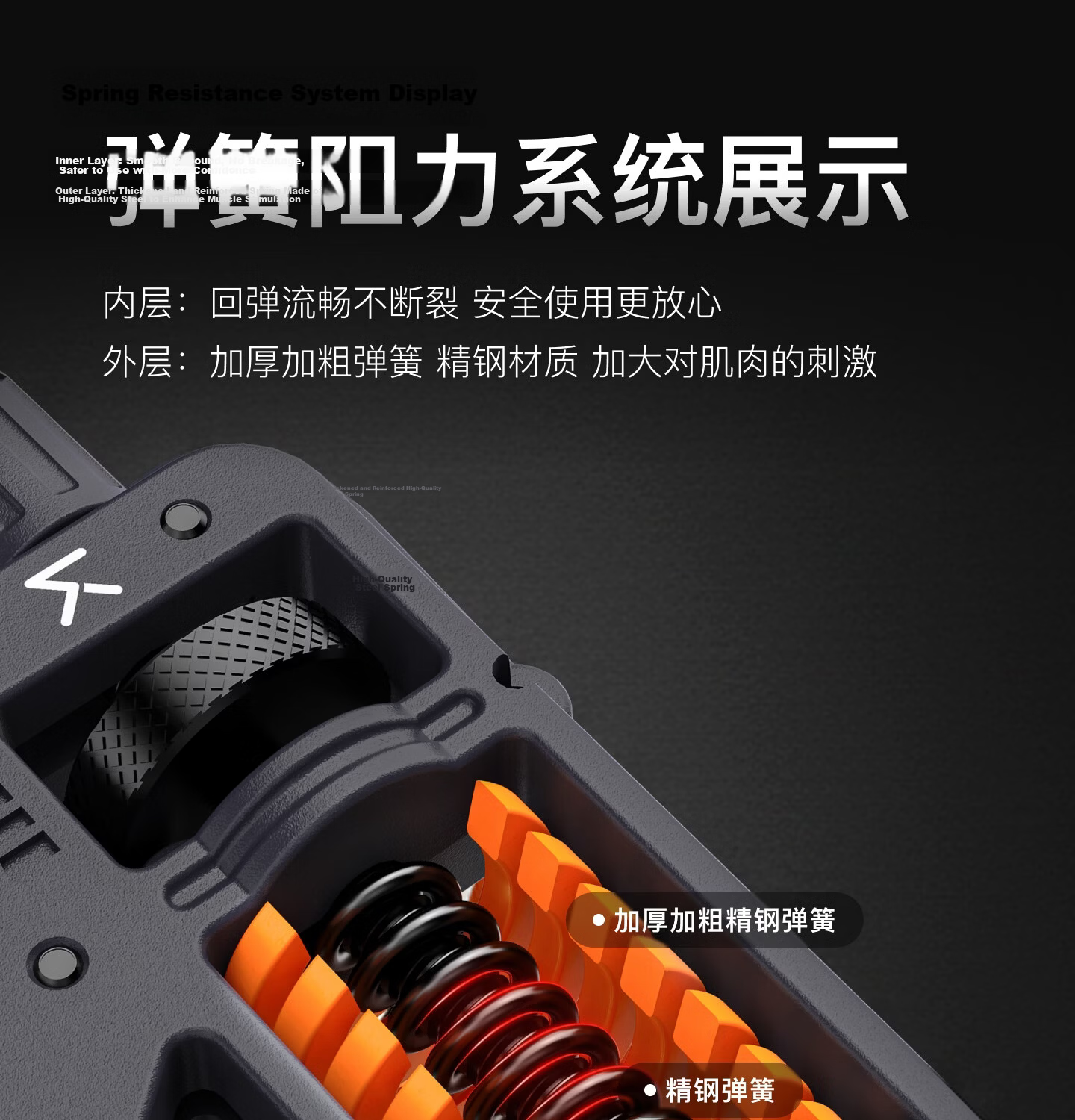 Keep Adjustable Hand Grip Strengthener with Counter Ergonomic H-Shape Wrist and Arm Rehabilitation Trainer for Men and Women Counting Model 5