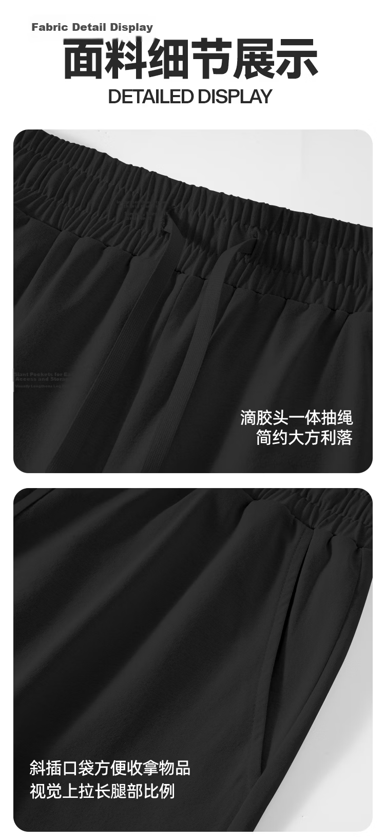 Jeanswest Men's Quick-Dry Summer Shorts Moisture-Wicking Breathable 5-Point Pants UPF50+ Sun Protection Antibacterial Men's Shorts 17