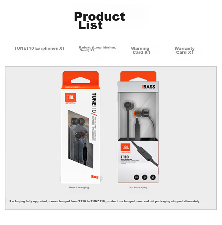JBL T110 Wired Stereo In-Ear Headphones with Microphone for Computer Gaming and Sports, Compatible with 3.5mm Devices, Blue 12