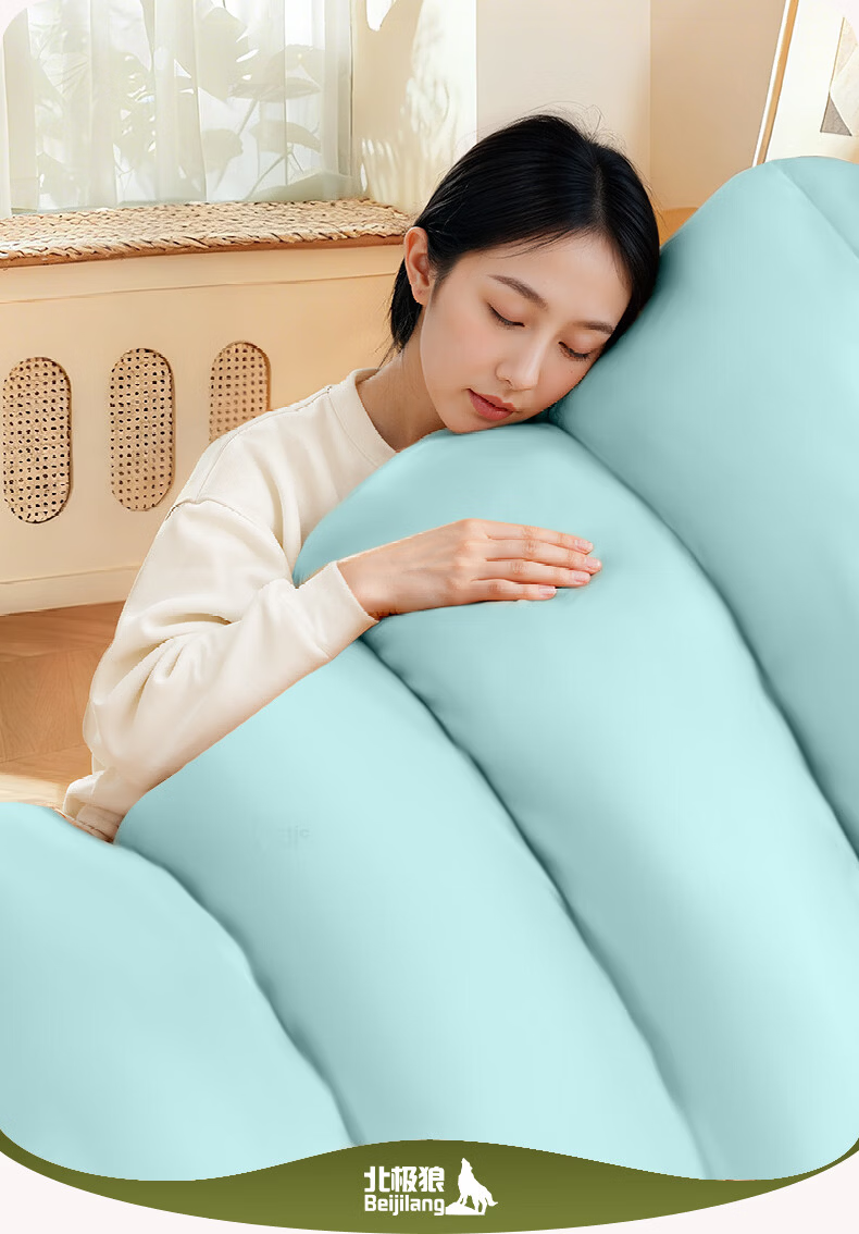 BeiJiLang Thickened Crystal Velvet Sleeping Bag Autumn Winter Outdoor Camping Car Nap Anti-Kick Warm Single Sleeping Bag Cold Resistant Quilt 11