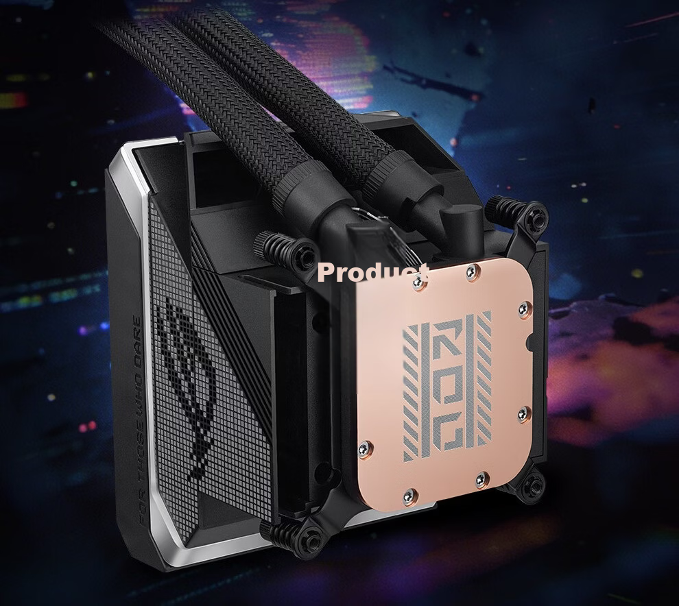 ASUS ROG Ryujin IV 360 ARGB LCD Standard Edition All-in-One Liquid Cooler 5.08-inch Screen Pre-installed Fans Q-Connector Support 13