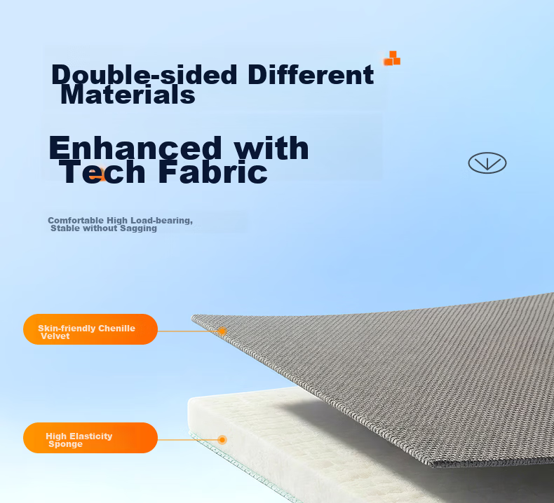 HUIDUODUO Car Rear Seat Sleeping Mat Foldable Mattress Backseat Sleeping Aid Travel Cushion Support 13