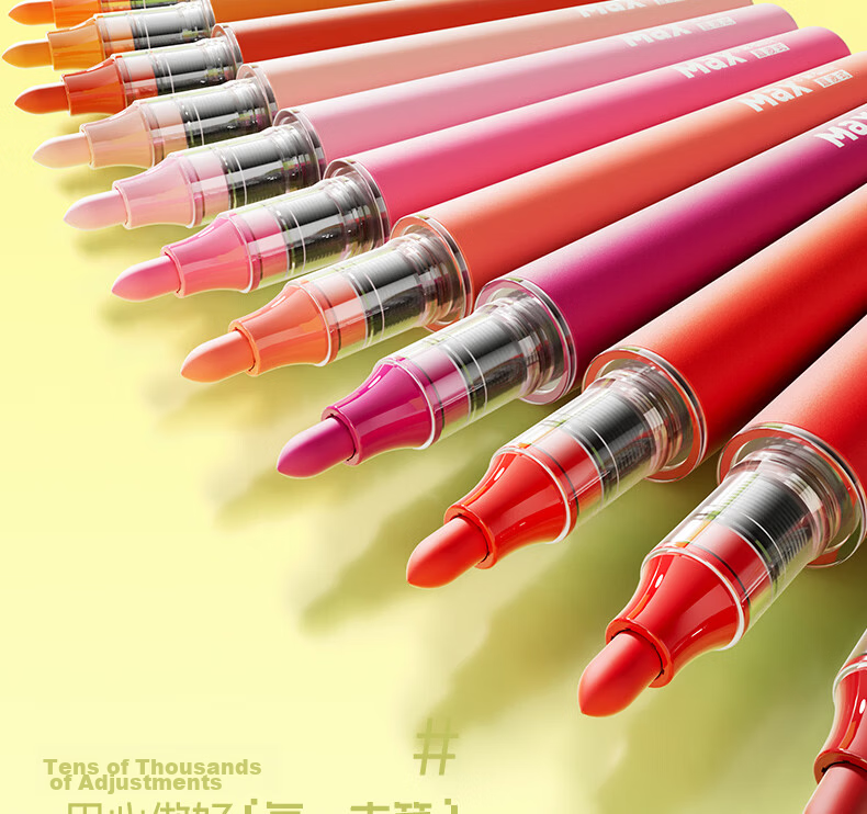 M&G 36-Color Acrylic Marker Pens MAX Foldable Direct Ink Children's Student Drawing Graffiti Hand-Painted Birthday Gift 7
