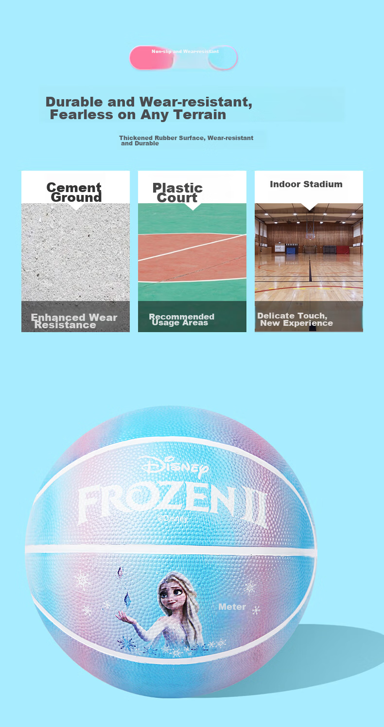 Disney Toy Ball Children's Size 5 Youth Girls Gift Foam Rubber Basketball - Frozen Series 10