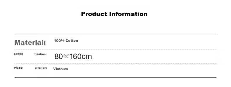 MUJI Cotton Plush Soft Large Bath Towel Pure Cotton Grey 80×160cm 10