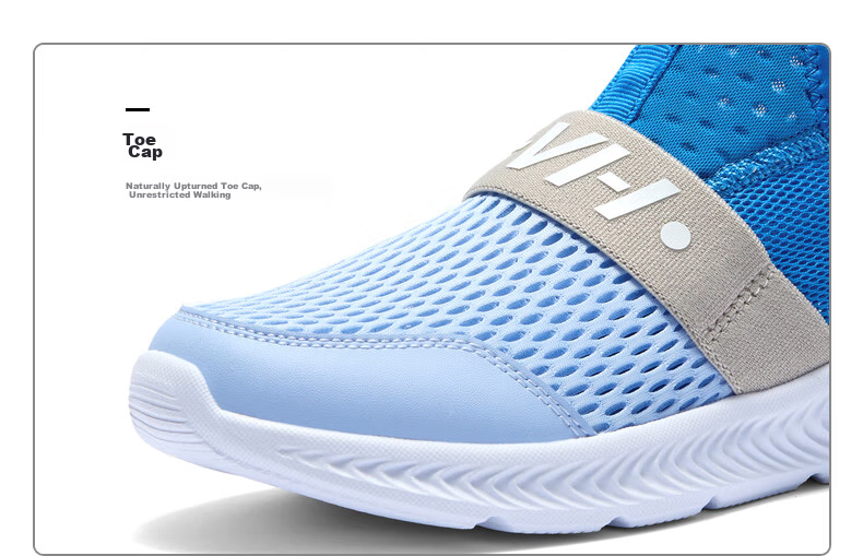 361° Children's Slip-On Sneakers, Size 26, Summer Boys And Girls (Ages 3-12), Lightweight Elastic Laceless Running Shoes 41
