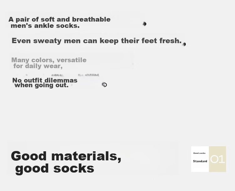Pierre Cardin Men's 10A Antibacterial Odor-Resistant Disposable Socks Sweat-Absorbing Breathable Business Casual Thin Daily Short Socks 3