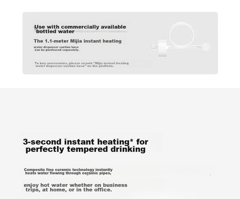 Mijia Xiaomi Instant Heating Portable Electric Kettle Thermos Cup Travel Electric Kettle Milk Frothing White MJBXJRYSJ01 10