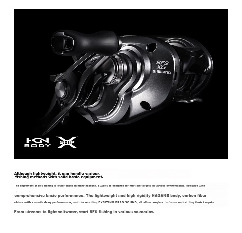 SHIMANO SHIMANO SLX BFS 25 Model Baitcasting Reel XG Right Hand Anti-Burst Long Cast Fishing Reel 3