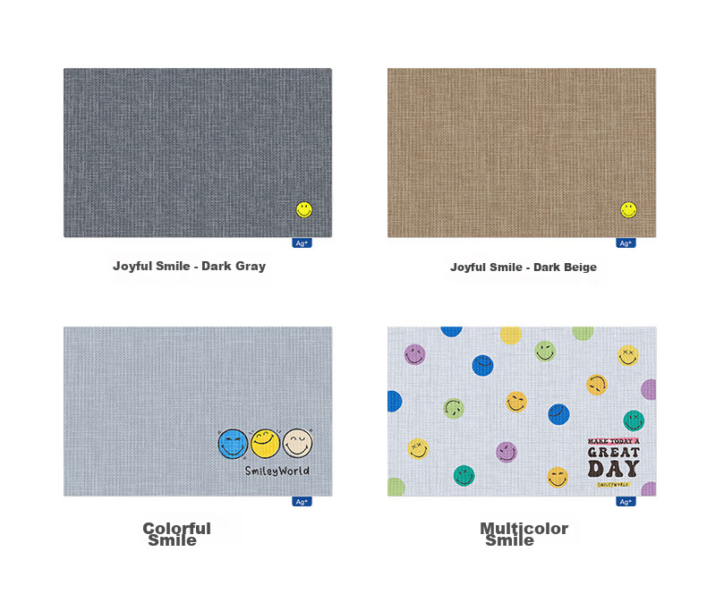 Da Jiang Small Blue Removable Washable Floor Mat Bathroom Door Water Absorption Foot Mat Toilet 50x80cm Carpet Surface Only 1 Piece 14