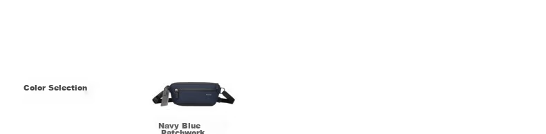 TUMI HARRISON Men's Waist Bag Sport Casual Lightweight Shoulder Crossbody Gift for Boyfriend Husband 3