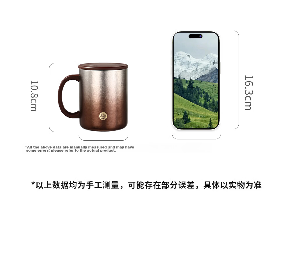 Fuguang Pure Titanium Insulated Mug Unisex High-Value Tea Cup Large Capacity Coffee Water Cup Custom Gift Box Set 32
