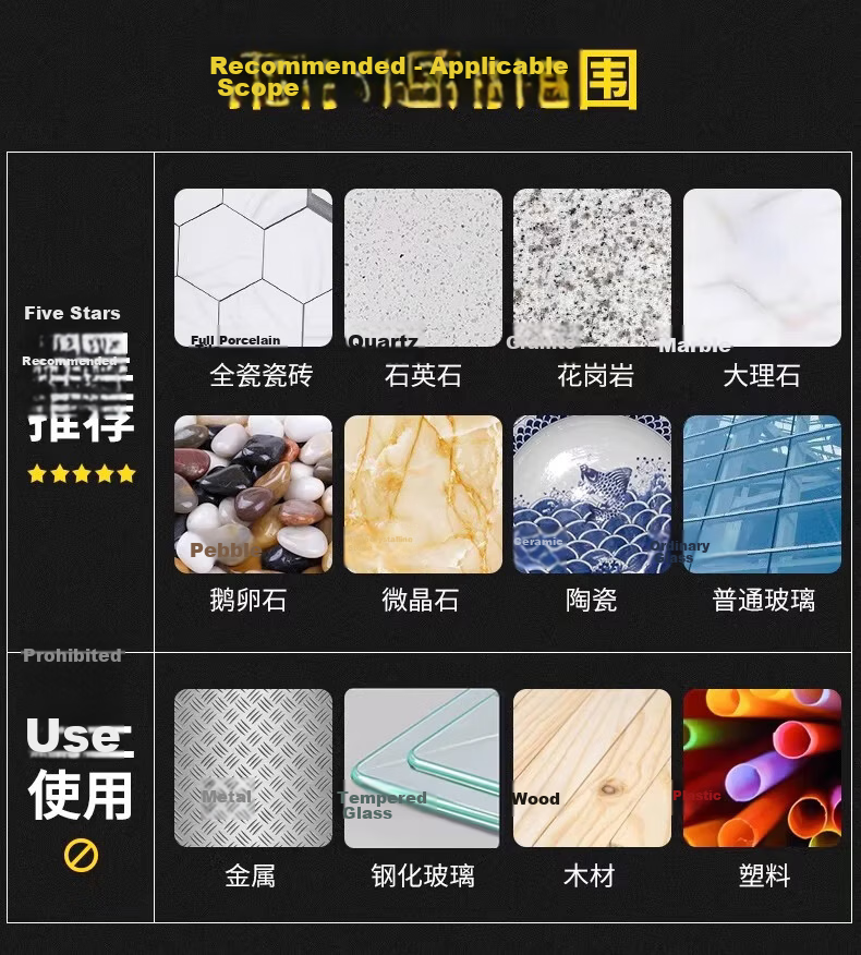 Shengda Ceramic Tile Drill Bit Hole Opener Dry Hammer Full Ceramic Glass Stone Marble Special Electric Drill Enlarging Bit 10mm 6