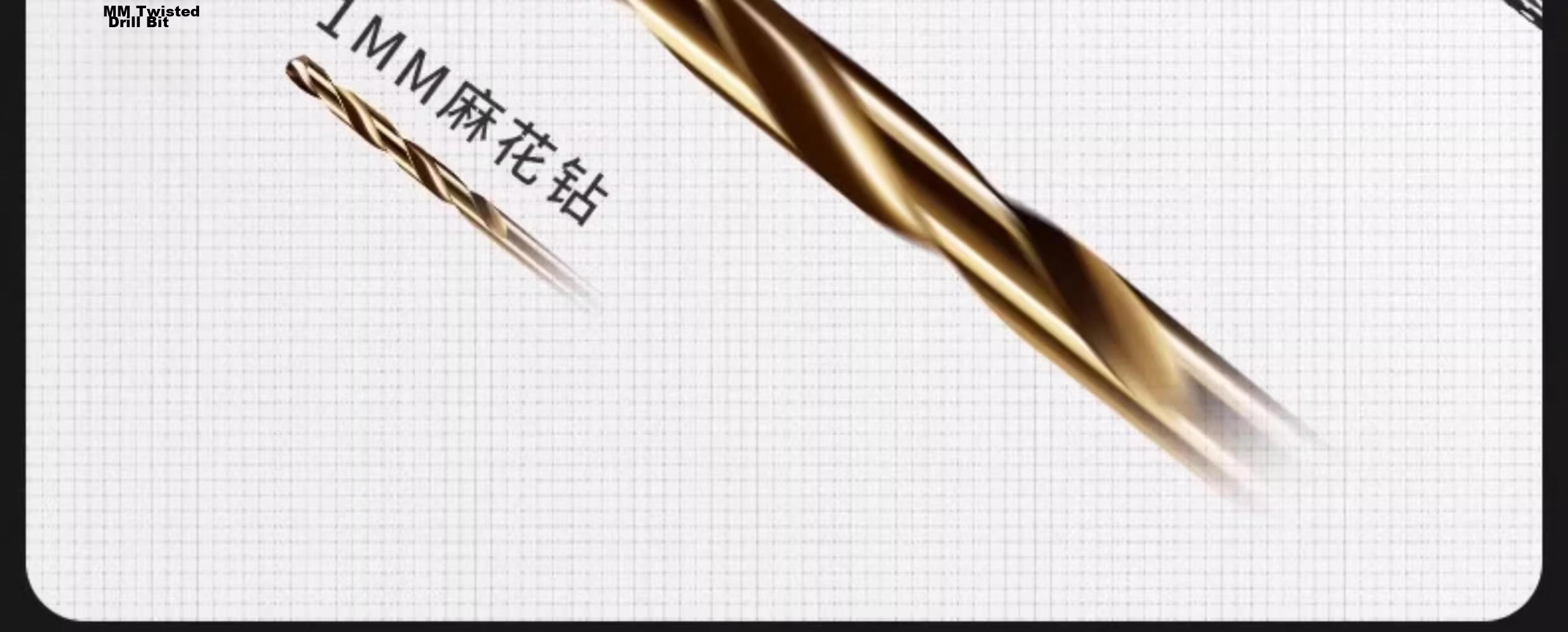 Yanran Titanium Coated Twist Drill Bit Set 13-Piece for Drilling Thin Metal Plastic Wood Standard Hardness 5A 18